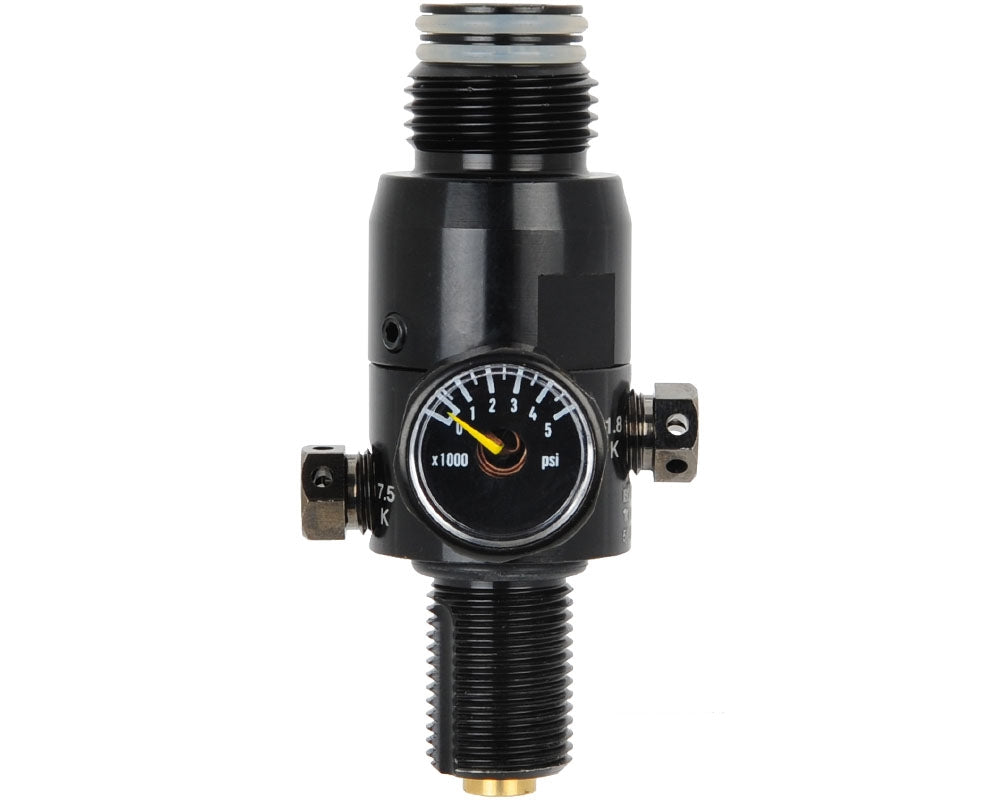 HK Army Basic 4500psi Compressed Air Tank Regulator (Low-Pressure 300-350psi Output) - Black