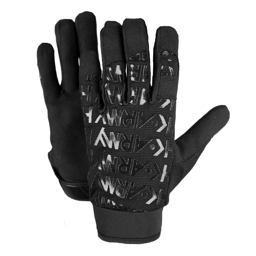 HK Army HSTL Line Base Full Finger Paintball / Airsoft Glove - Black