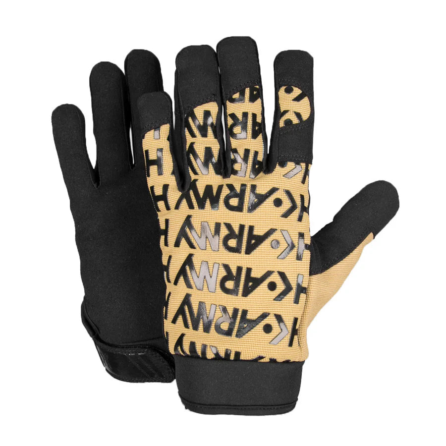 HK Army HSTL Line Base Full Finger Paintball / Airsoft Gloves - Tan