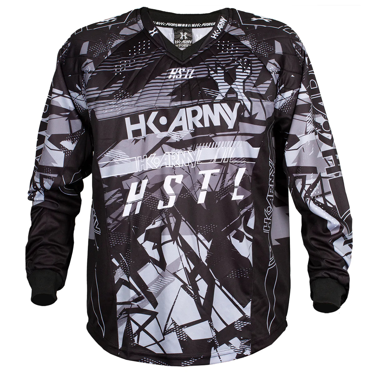 HK Army HSTL Line Paintball Jersey - Charcoal Black/Grey