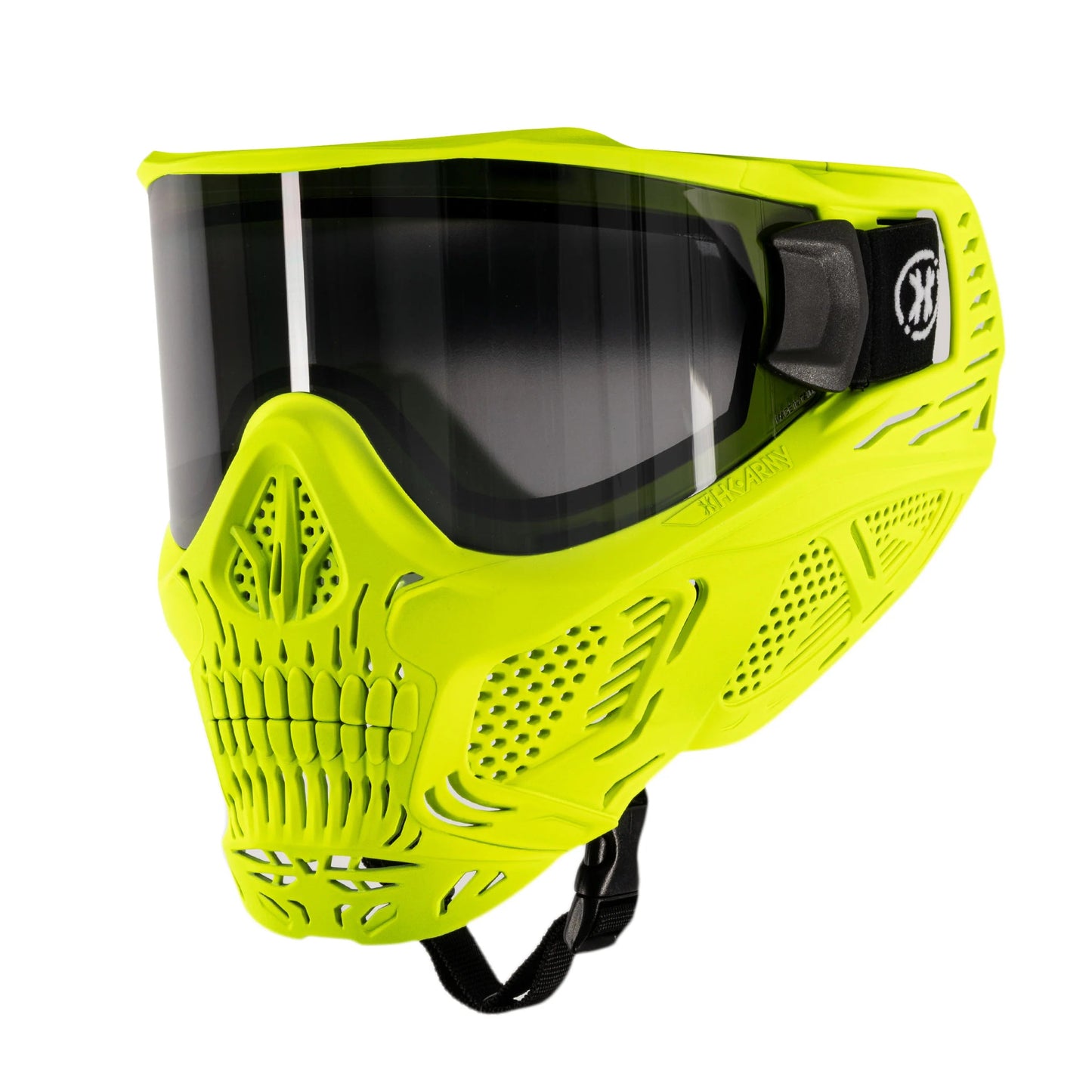 HK Army HSTL SKULL Thermal Goggle System - Neon Yellow w/Smoke Lens