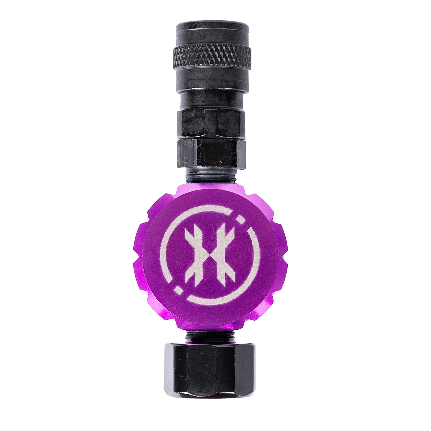 HK Army Hostile Airsoft XLP HPA Adjustable Tank Regulator (Side Port Quick-Disconnect)