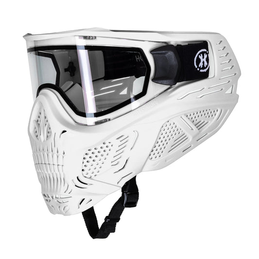 HK Army HSTL SKULL Thermal Goggle System - White w/Clear Lens