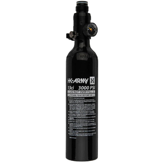HK Army 13ci 3000psi Alloy Aluminum Compressed Air Tank - Black
