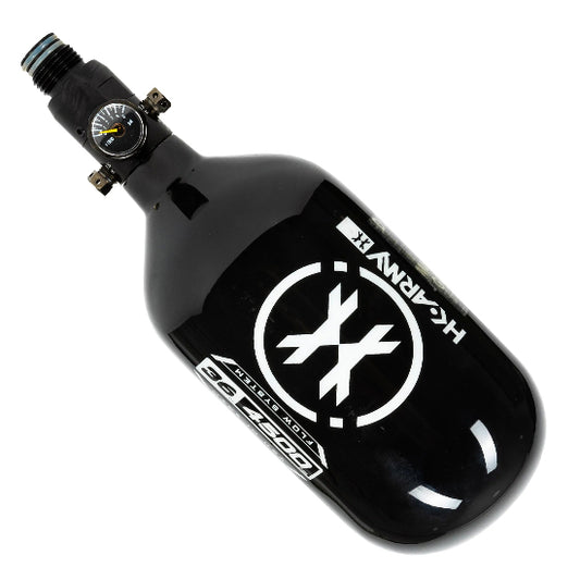 HK Army Aerolite 36ci 4500psi Extra-Lite Compressed Air Tank w/Standard Regulator - ICON Black