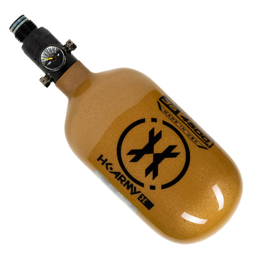HK Army Aerolite 36ci 4500psi Extra-Lite Compressed Air Tank w/Standard Regulator - ICON Gold