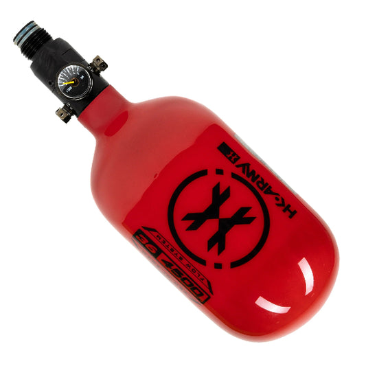 HK Army Aerolite 36ci 4500psi Extra-Lite Compressed Air Tank w/Standard Regulator - ICON Red