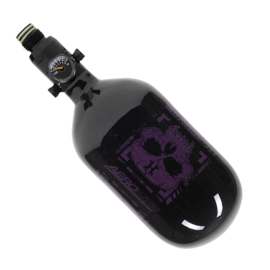 HK Army Aerolite 36ci 4500psi Extra-Lite Compressed Air Tank w/Standard Regulator - Doom Purple