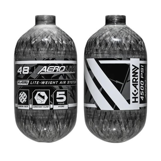 HK Army Aerolite 48ci 4500psi Compressed Air Tank (Bottle Only) - Clear