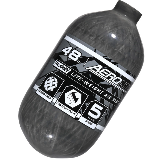 HK Army Aerolite 48ci 4500psi Compressed Air Tank (Bottle Only) - Smoke