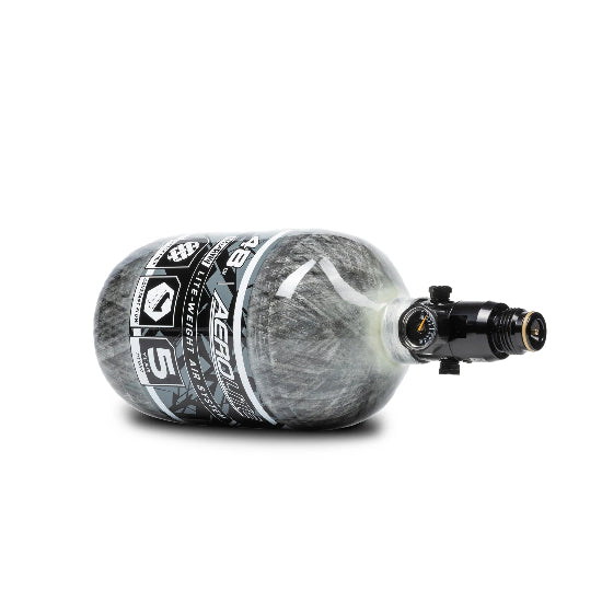 HK Army Aerolite 48ci 4500psi Compressed Air Tank w/Standard Regulator - Clear