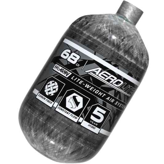 HK Army Aerolite 68ci 4500psi Compressed Air Tank (Bottle Only) - Clear