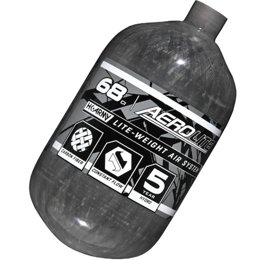 HK Army Aerolite 68ci 4500psi Compressed Air Tank (Bottle Only) - Smoke