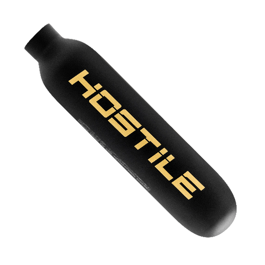 HK Army Alpha Air 15ci 4500psi Compressed Air Tank (Bottle Only) - Prestige (Black/Gold)