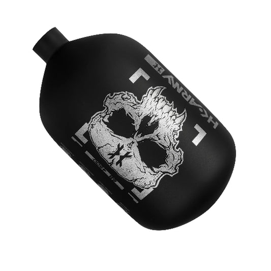 HK Army Alpha Air 68ci 4500psi Compressed Air Tank (Bottle Only) - Doom Alloy (Black/Silver)