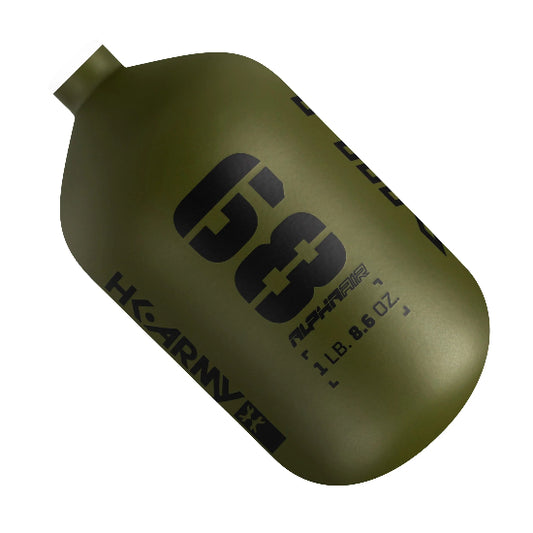 HK Army Alpha Air 68ci 4500psi Compressed Air Tank (Bottle Only) - Striker (Olive/Black)