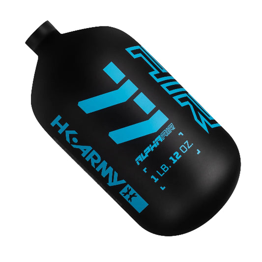 HK Army Alpha Air 77ci 4500psi Compressed Air Tank (Bottle Only) - Abyss (Black/Teal)