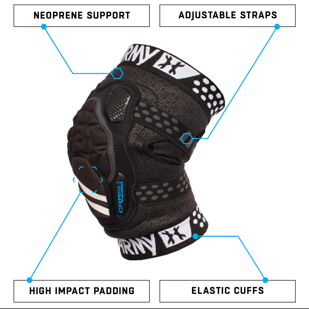 HK Army CTX Knee Pads - Black