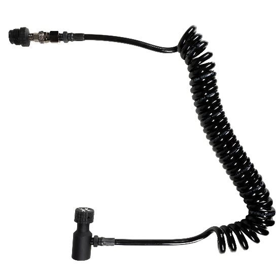 HK Army Coiled Hose Remote Line Kit with QD