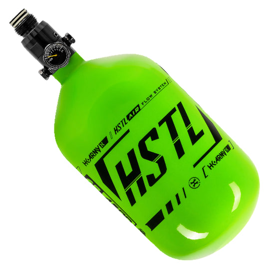HK Army HSTL 68ci 4500psi Compressed Air Tank w/Standard Regulator - Neon Green