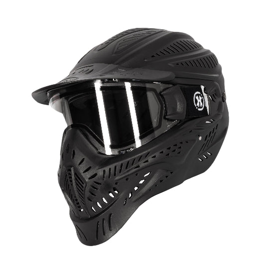 HK Army HSTL Full Headguard Thermal Goggle - Black w/Clear Lens
