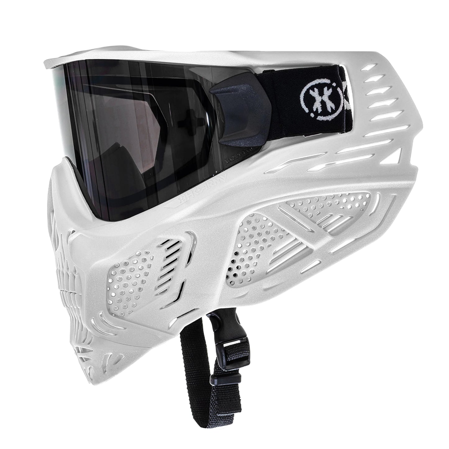 HK Army HSTL SKULL Thermal Goggle System - GHOST White w/Smoke Lens