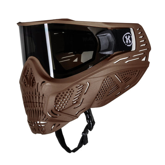 HK Army HSTL SKULL Thermal Goggle System - GRAVE DIGGER Tan w/Smoke Lens