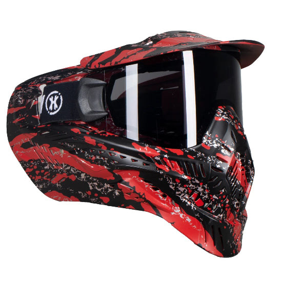 HK Army HSTL Thermal Goggle System Fracture Black/Red with Smoke Lens