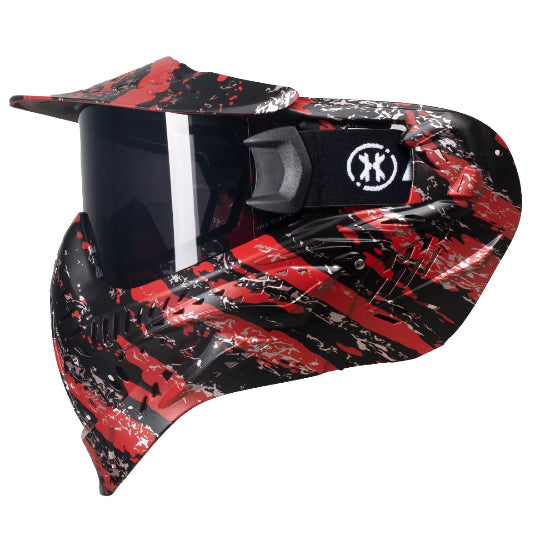 HK Army HSTL Thermal Goggle System Fracture Black/Red with Smoke Lens