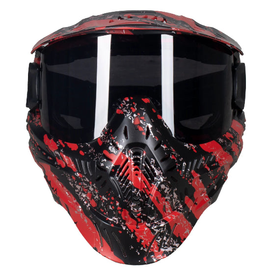 HK Army HSTL Thermal Goggle System Fracture Black/Red with Smoke Lens