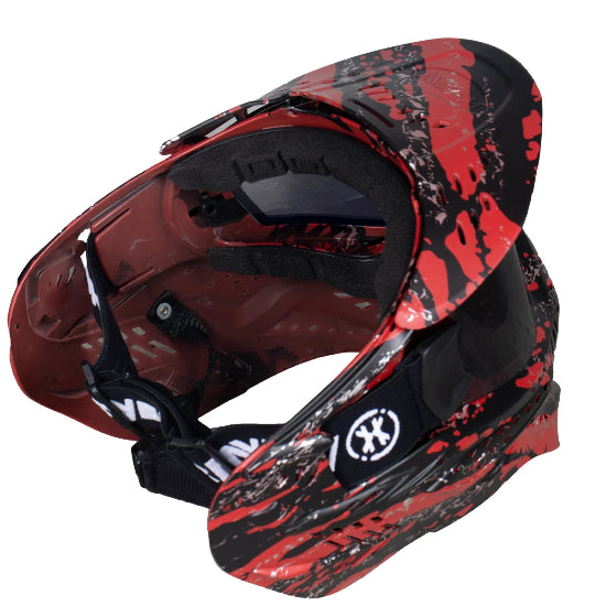 HK Army HSTL Thermal Goggle System Fracture Black/Red with Smoke Lens