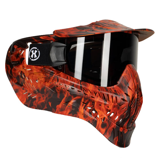 HK Army HSTL Thermal Goggle System Fracture Red Flame with Smoke Lens