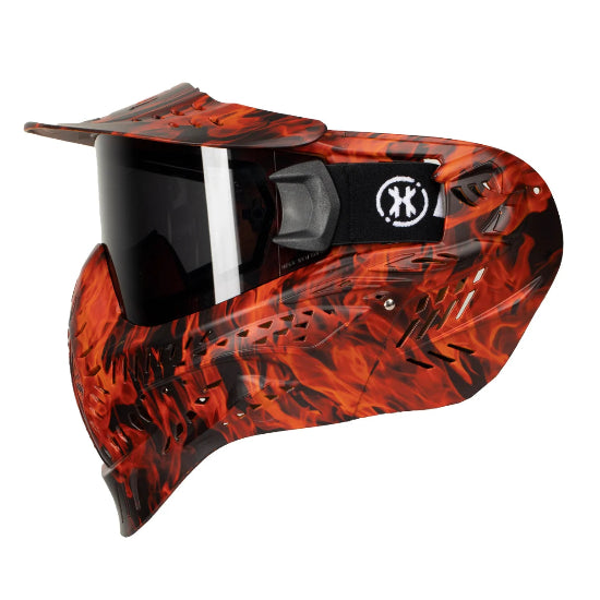 HK Army HSTL Thermal Goggle System Fracture Red Flame with Smoke Lens