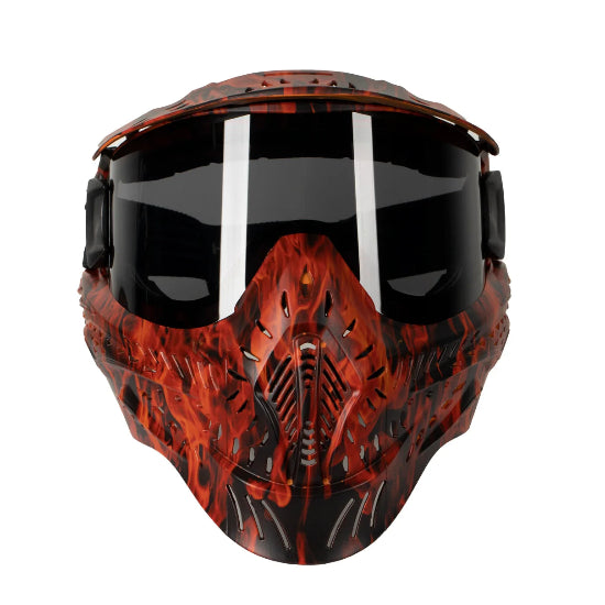 HK Army HSTL Thermal Goggle System Fracture Red Flame with Smoke Lens