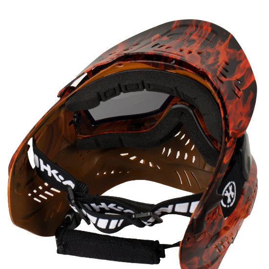 HK Army HSTL Thermal Goggle System Fracture Red Flame with Smoke Lens