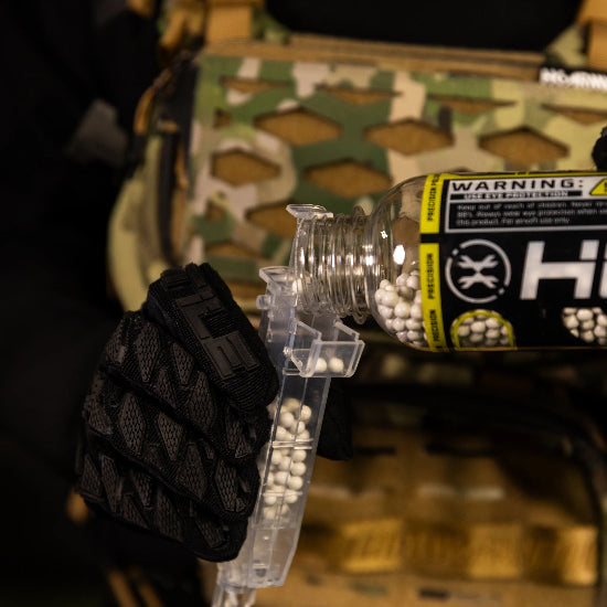 HK Army Hostile AWS Airsoft BB Speedloader (2Pack) Clear