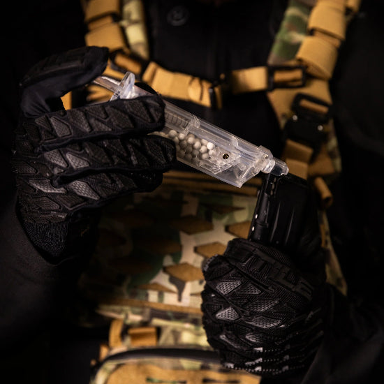 HK Army Hostile AWS Airsoft BB Speedloader (2Pack) Clear