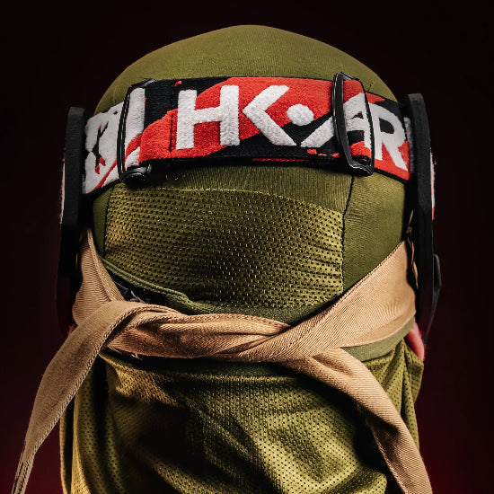 HK Army JT Spectra ProFlex Woven Goggle Strap Havoc Red