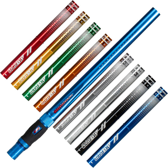 HK Army LAZR Autococker Threaded 15" Barrel Kit w/Colored Inserts Blue Dust