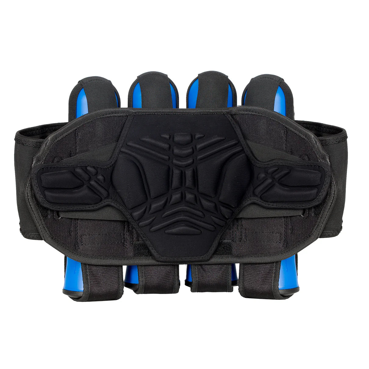 HK Army Magtek Paintball Pod Harness - Black/Blue 4+3+4