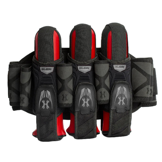 HK Army Magtek Paintball Pod Harness - Black/Grey 3+2+4