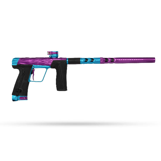 HK Army Planet Eclipse CS3 Pro Shredder Paintball Gun Amped (Purple/Turquoise)