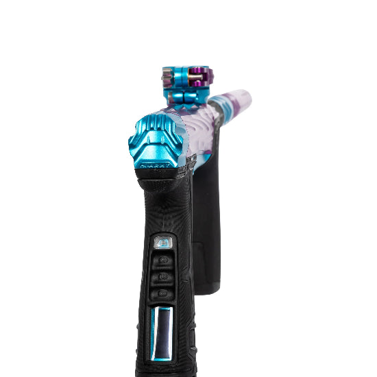 HK Army Planet Eclipse CS3 Pro Shredder Paintball Gun Amped (Purple/Turquoise)