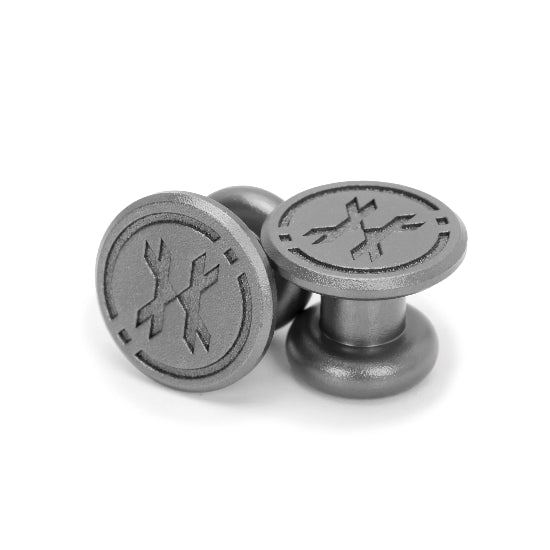 HK Army RMX/JT ProFlex Bottom Lower Aluminum Jaw Plugs Pewter