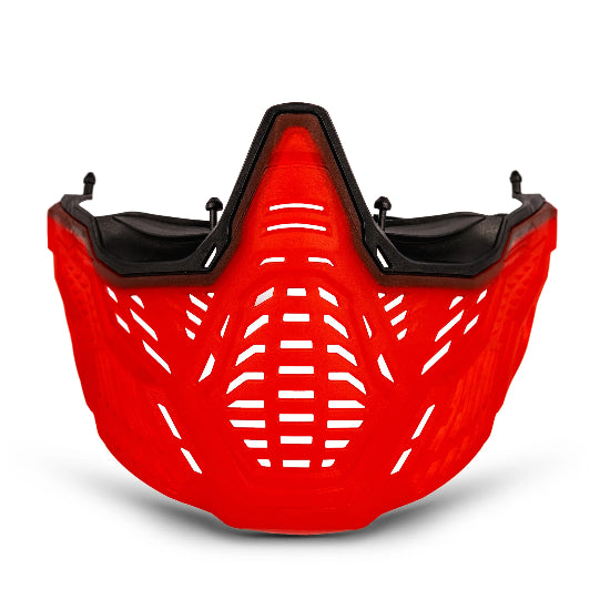 HK Army RMX JT Spectra Proflex Goggle Lower Face Mask Kit Ghost Red Transparent