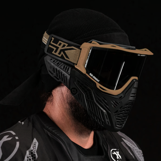 HK Army RMX Paintball Goggle Mask Tan