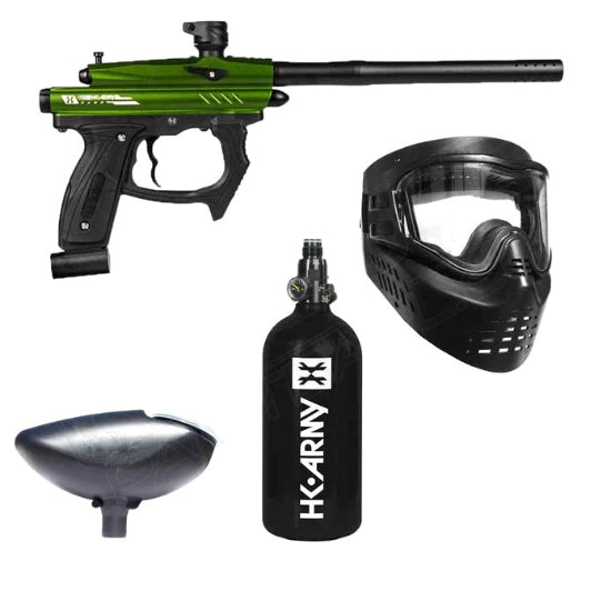 HK Army SABR Paintball Gun Starter Package - Green