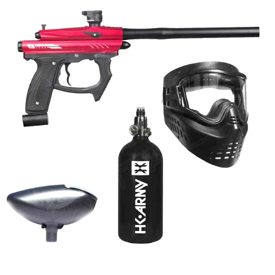 HK Army SABR Paintball Gun Starter Package - Red