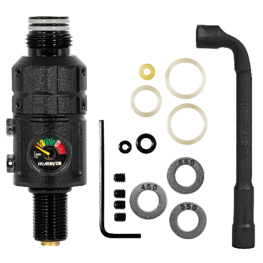 HK Army Turbine Pro Tank Regulator (Long) - Black
