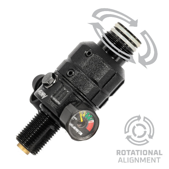 HK Army Turbine Pro Tank Regulator (Standard) - Black